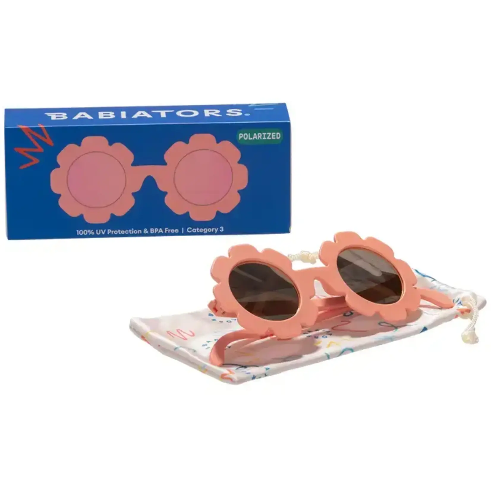 Babiators Babiators Peachy Keen Polarized Flower Sunglasses