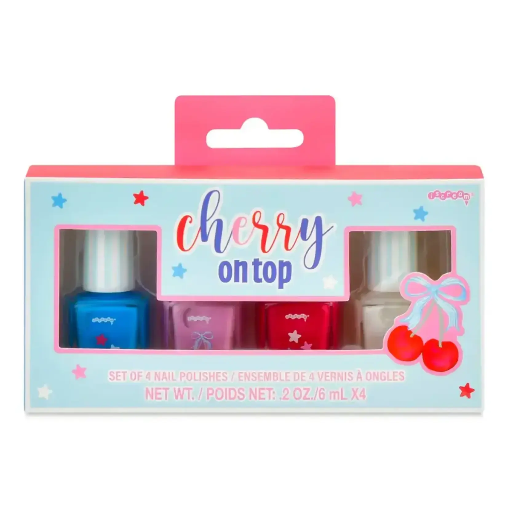 iscream Iscream Cherry On Top Nail Polish Set