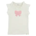 Oh Baby! Oh Baby Oyster Rebekah Tank With Chenille Bow Patch