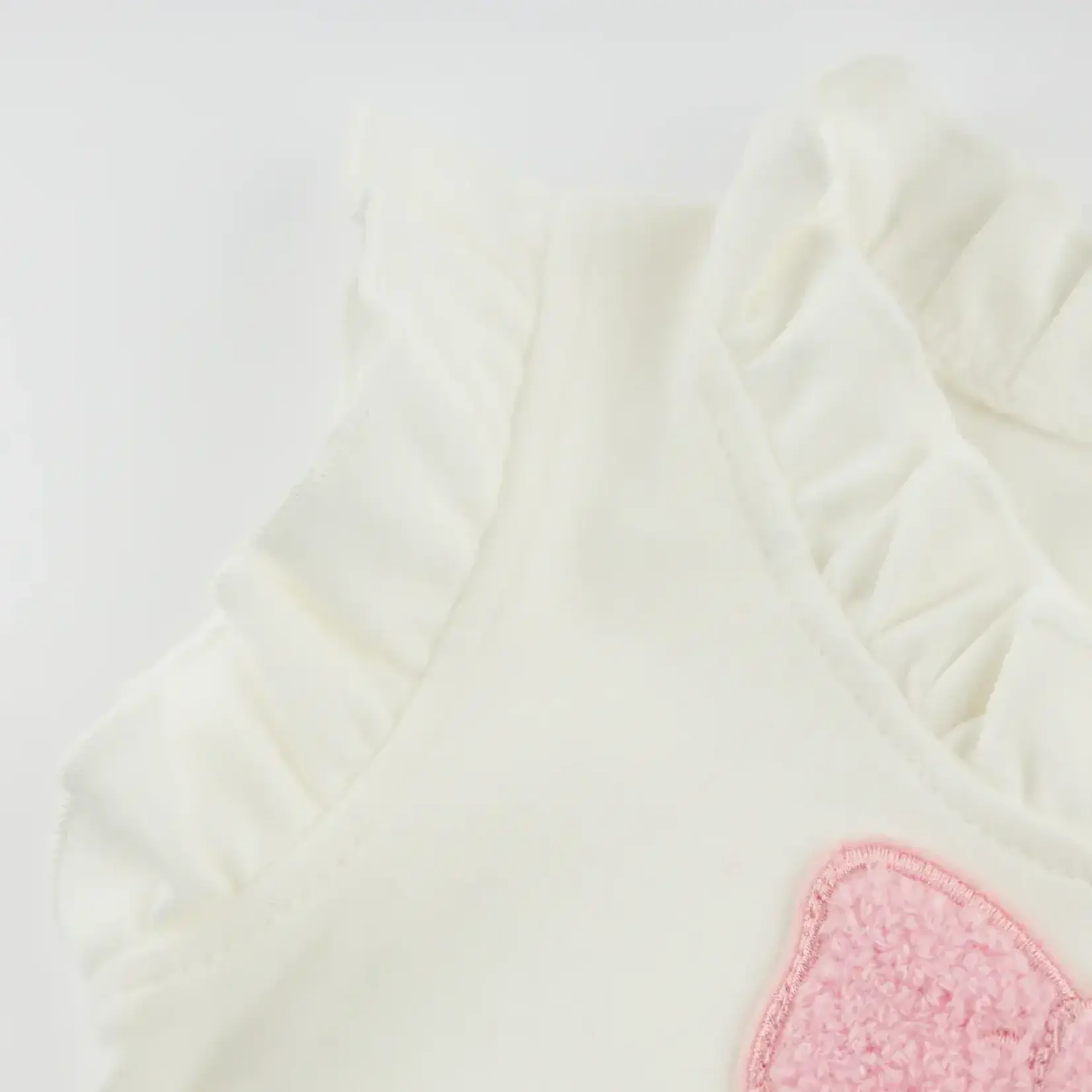 Oh Baby! Oh Baby Oyster Rebekah Tank With Chenille Bow Patch