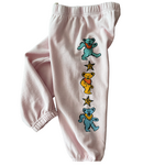 Rowdy Sprout Rowdy Sprout Preppy Pink Grateful Dead Cosmic Bears Sweatpants