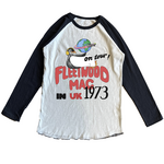 Rowdy Sprout Rowdy Sprout Vintage White/Black Fleetwood Mac Penguin 1973 Raglan L/S Tee