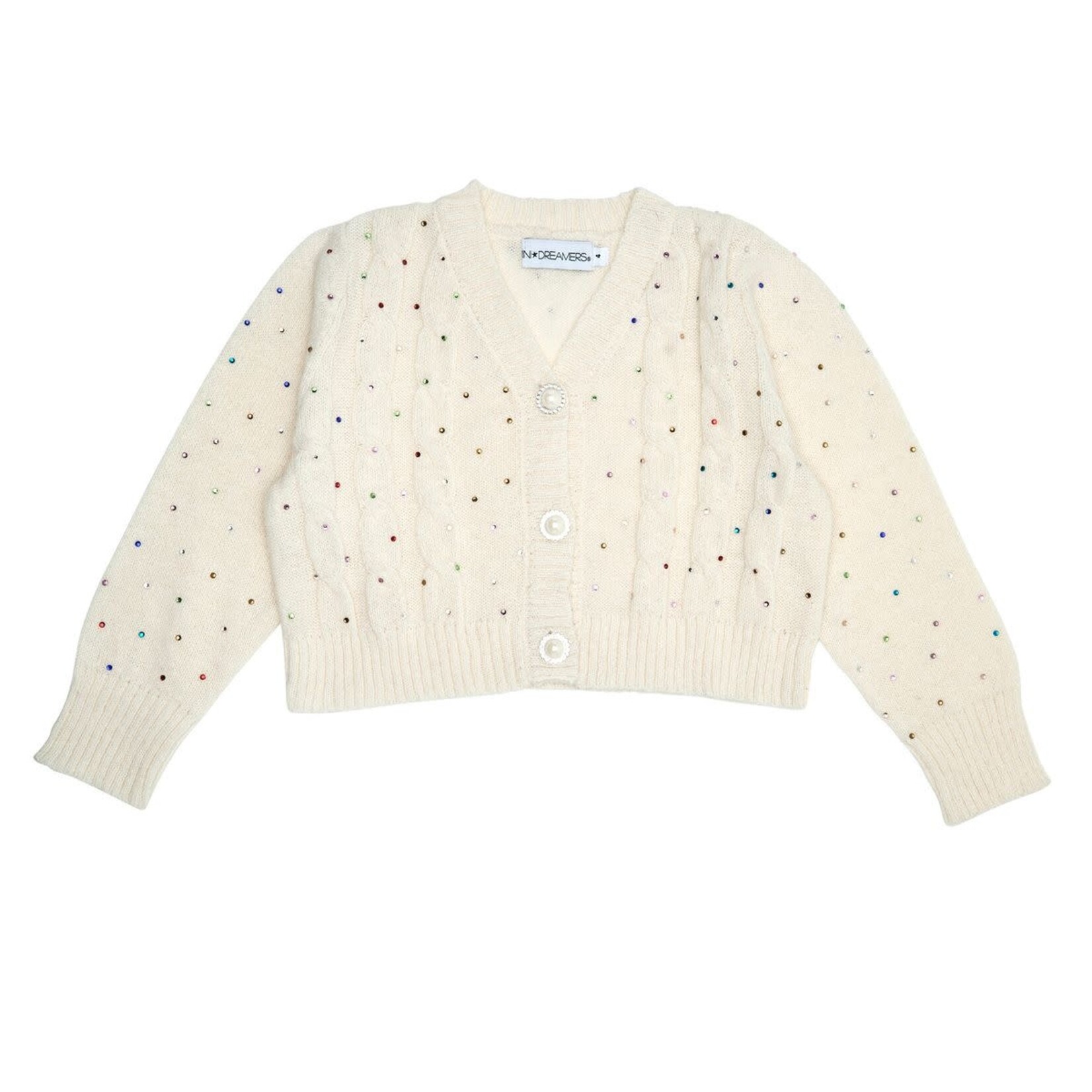 Mini Dreamer Mini Dreamers Leah Crystal Cardigan
