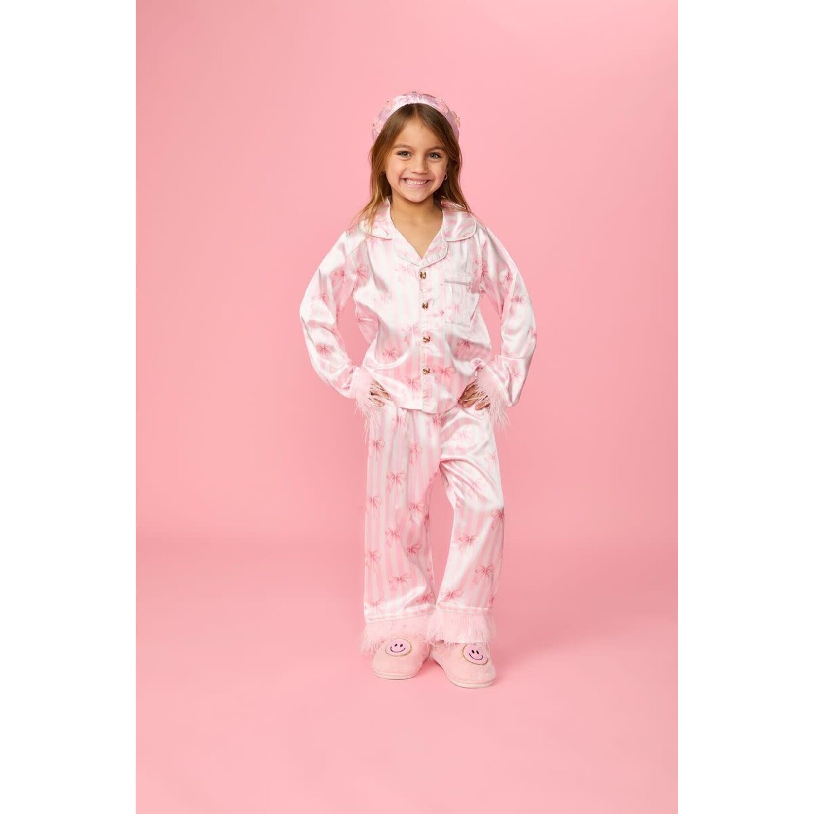 Mini Dreamer Mini Dreamers Bows Feather Silky Set