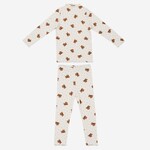 Petite Hailey Petite Hailey Ivory Bear Isabella PJ Set