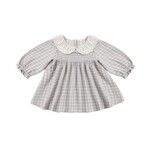 Quincy Mae Quincy Mae Cloud Blue Gingham Callie Dress