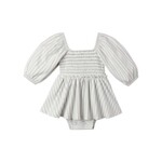 Quincy Mae Quincy Mae Cloud Stripe Lainey Romper