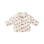 Quincy Mae Quincy Mae Natural Fall Floral Quilted Jacket