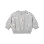 Quincy Mae Quincy Mae Cloud Sky Friends Relaxed Sweatshirt & Sweatpant Set