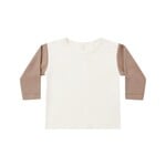 Quincy Mae Quincy Mae Almond L/S Raglan Tee & Giovani Pant Set