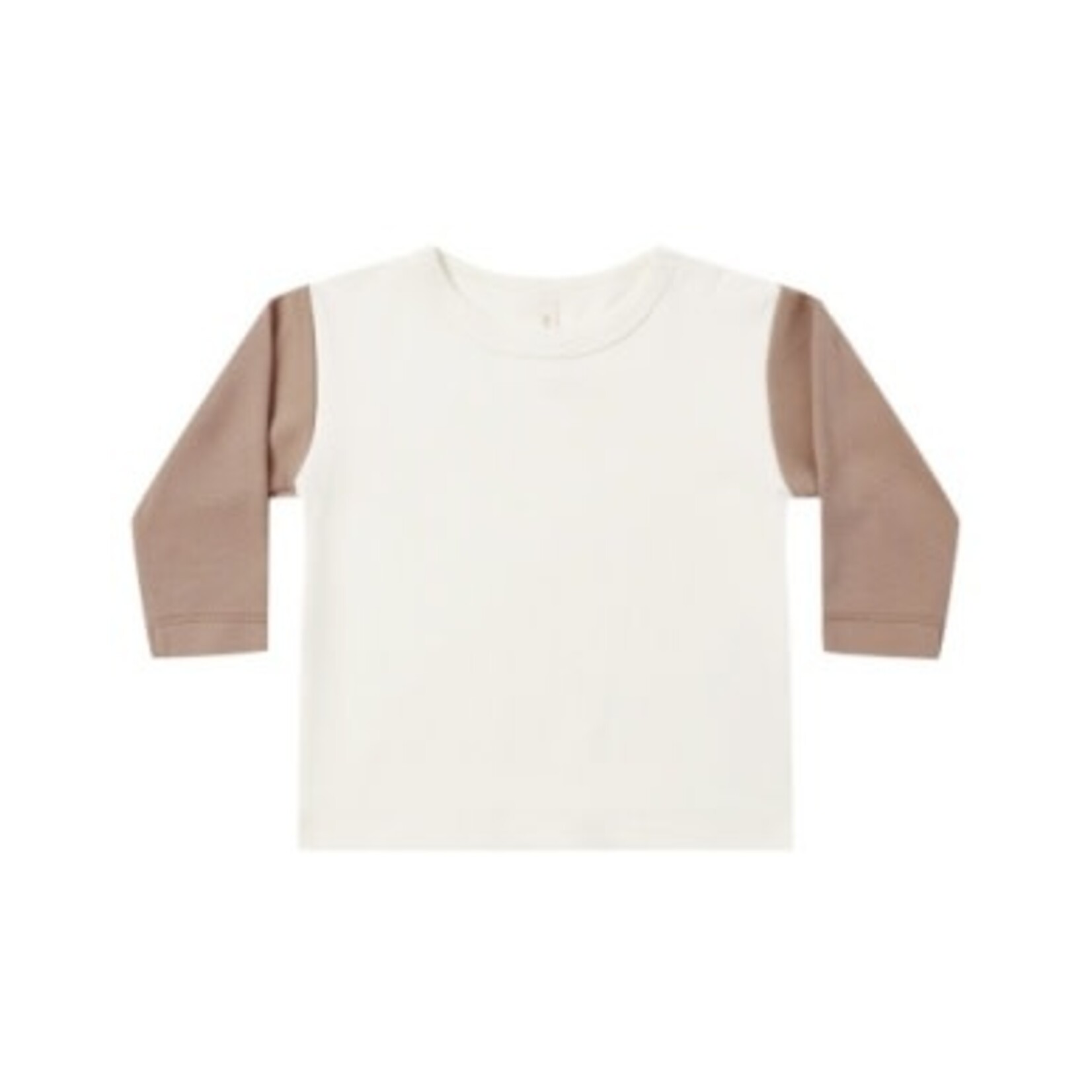 Quincy Mae Quincy Mae Almond L/S Raglan Tee & Giovani Pant Set
