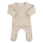 Oh Baby! Oh Baby Sand Honeycomb Kimono Set