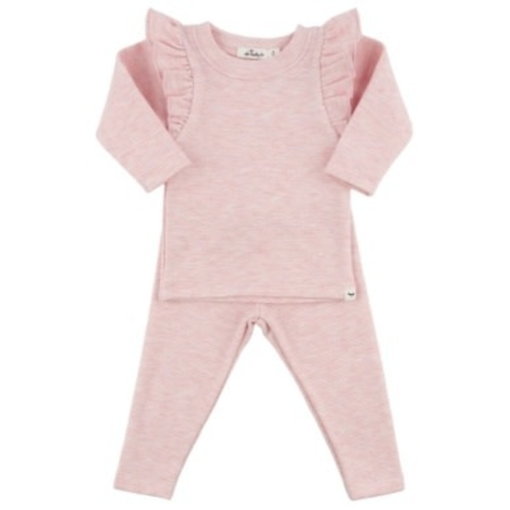 Oh Baby! Oh Baby Pale Pink Honeycomb Millie 2pc Set
