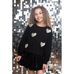 Mia New York Mia New York Black Pearl Sweatshirt