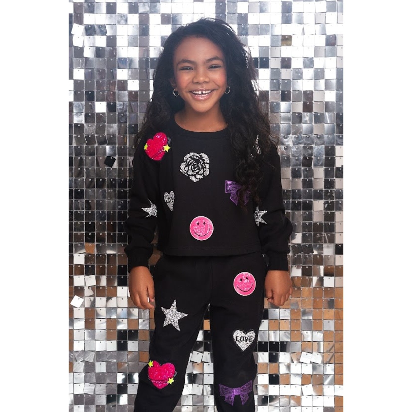 Mia New York Mia New York Black Icon Sweatshirt