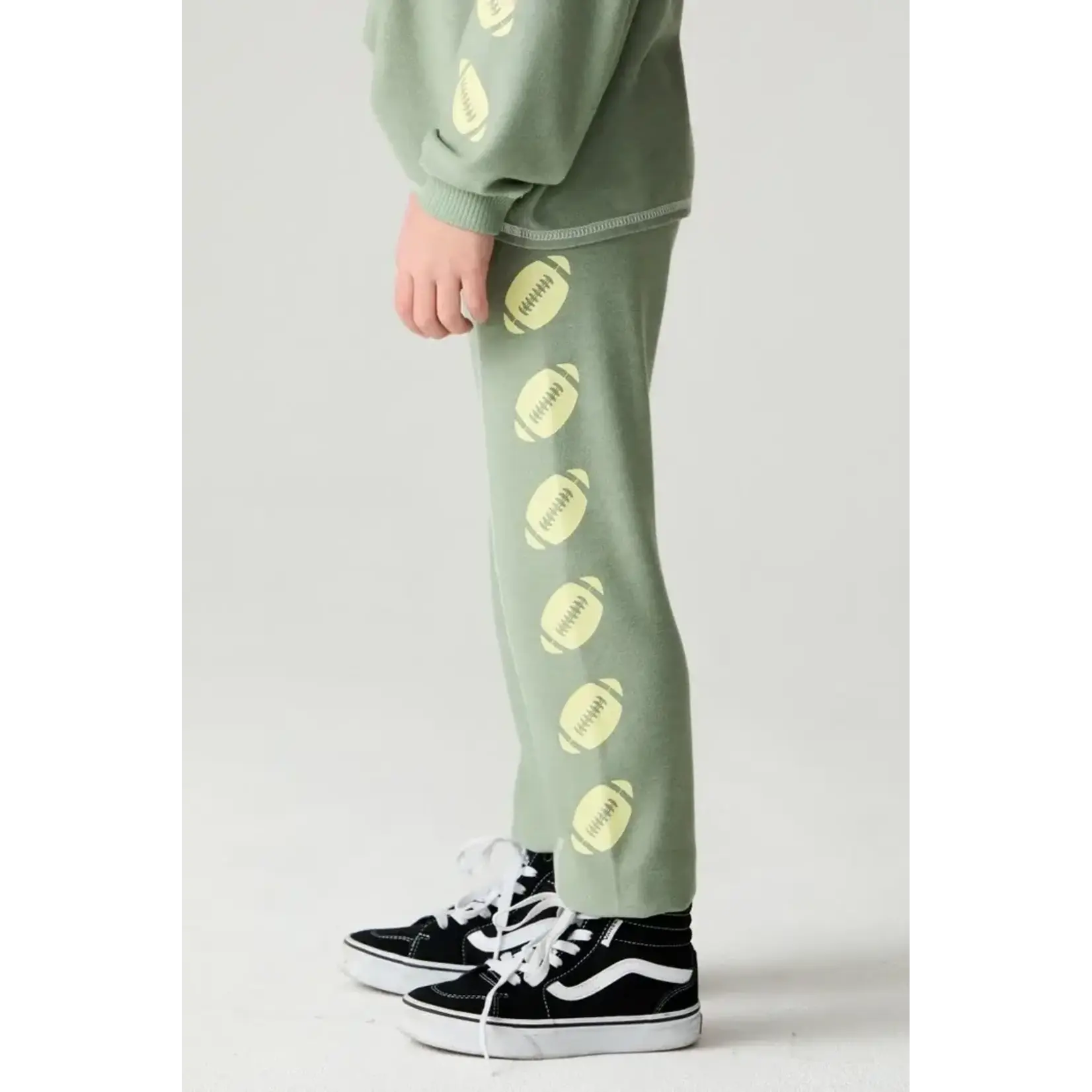 Chaser Chaser Leafy Green Touchdown Pants