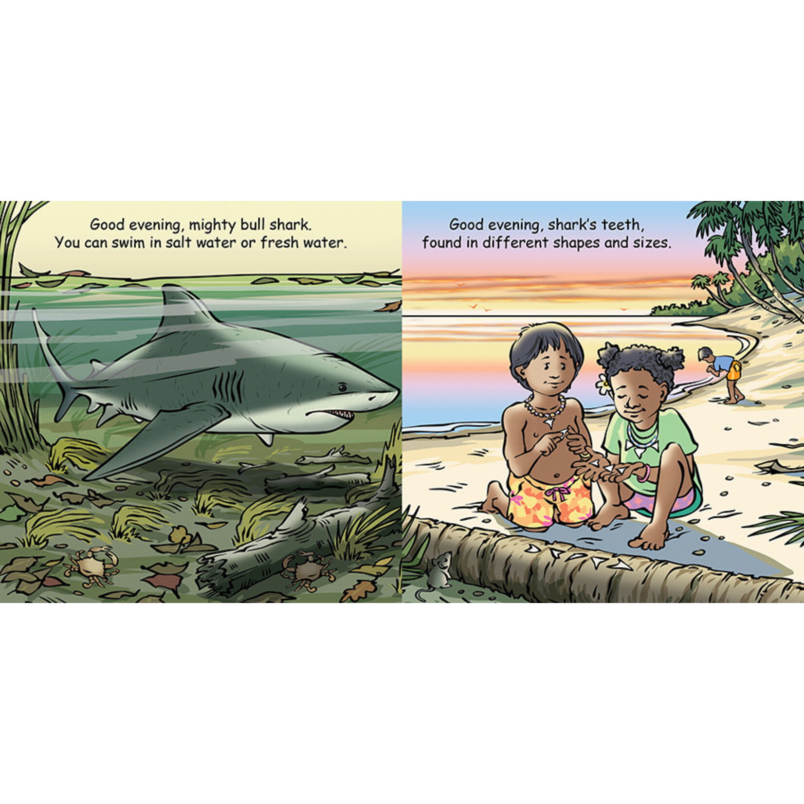 Penguin Books Goodnight Sharks Book