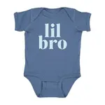 Sweet Wink Sweet Wink Indigo Lil Bro S/S Bodysuit