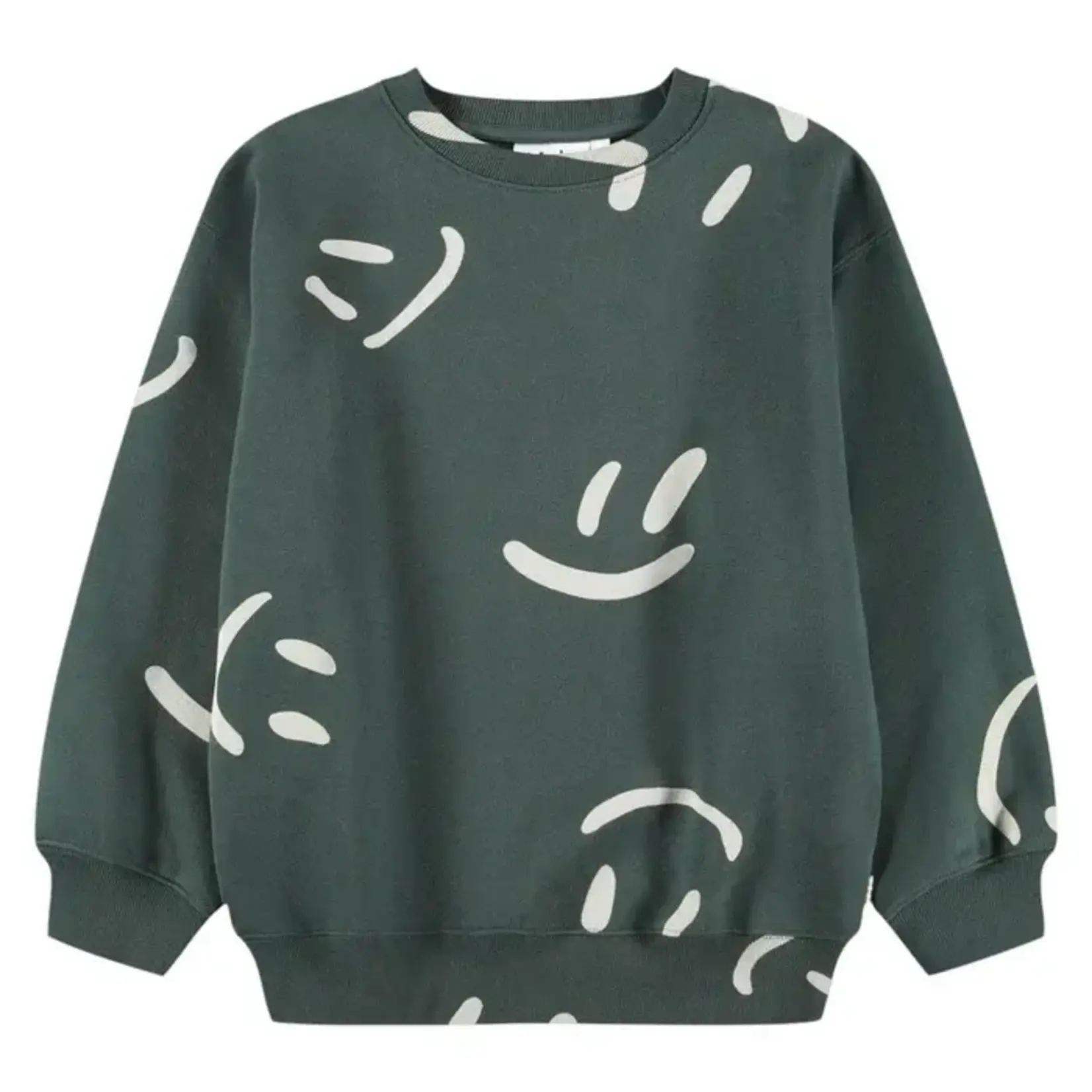 Molo Molo Big Smilies Taxus Monti Sweat Shirt
