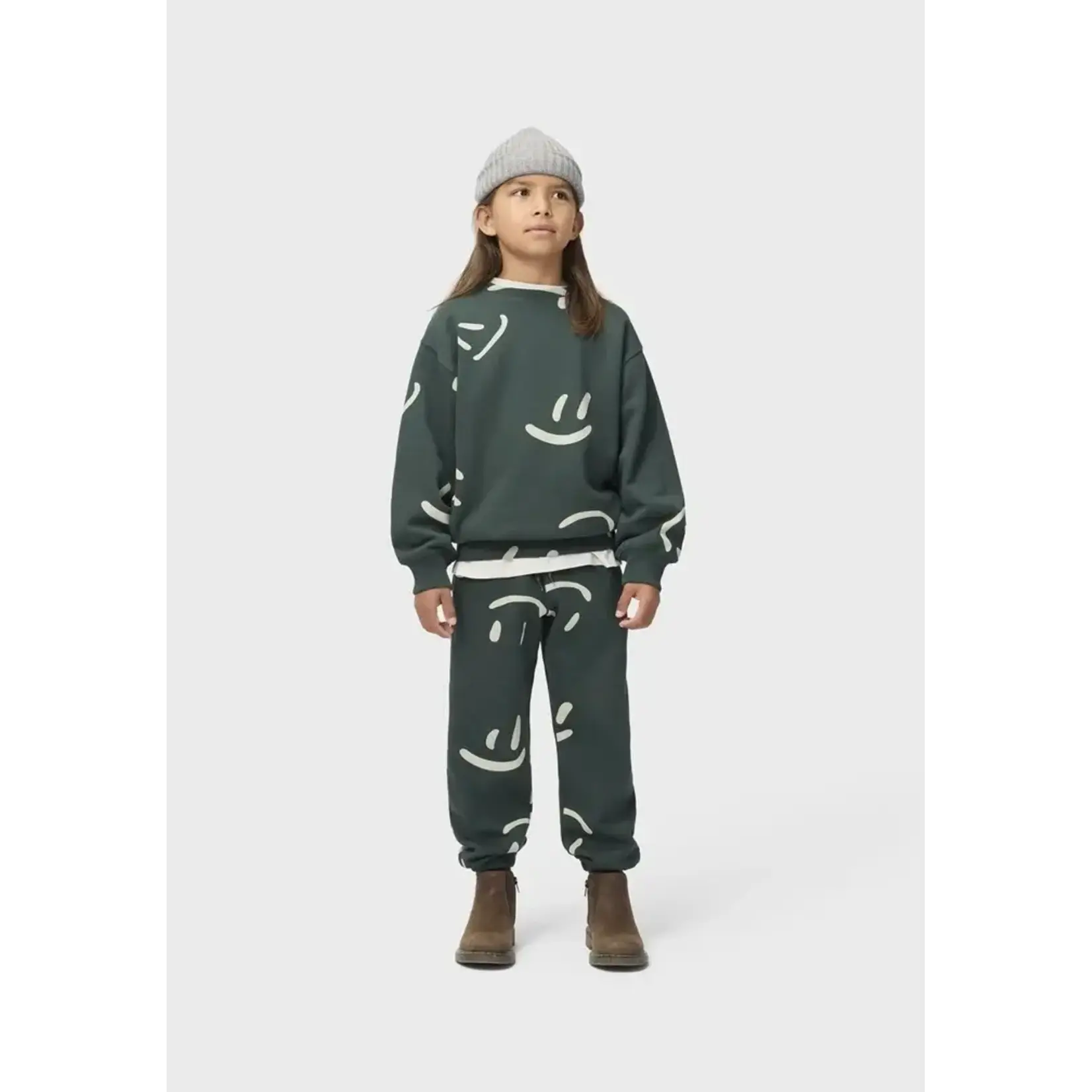 Molo Molo Big Smilies Taxus Monti Sweat Shirt