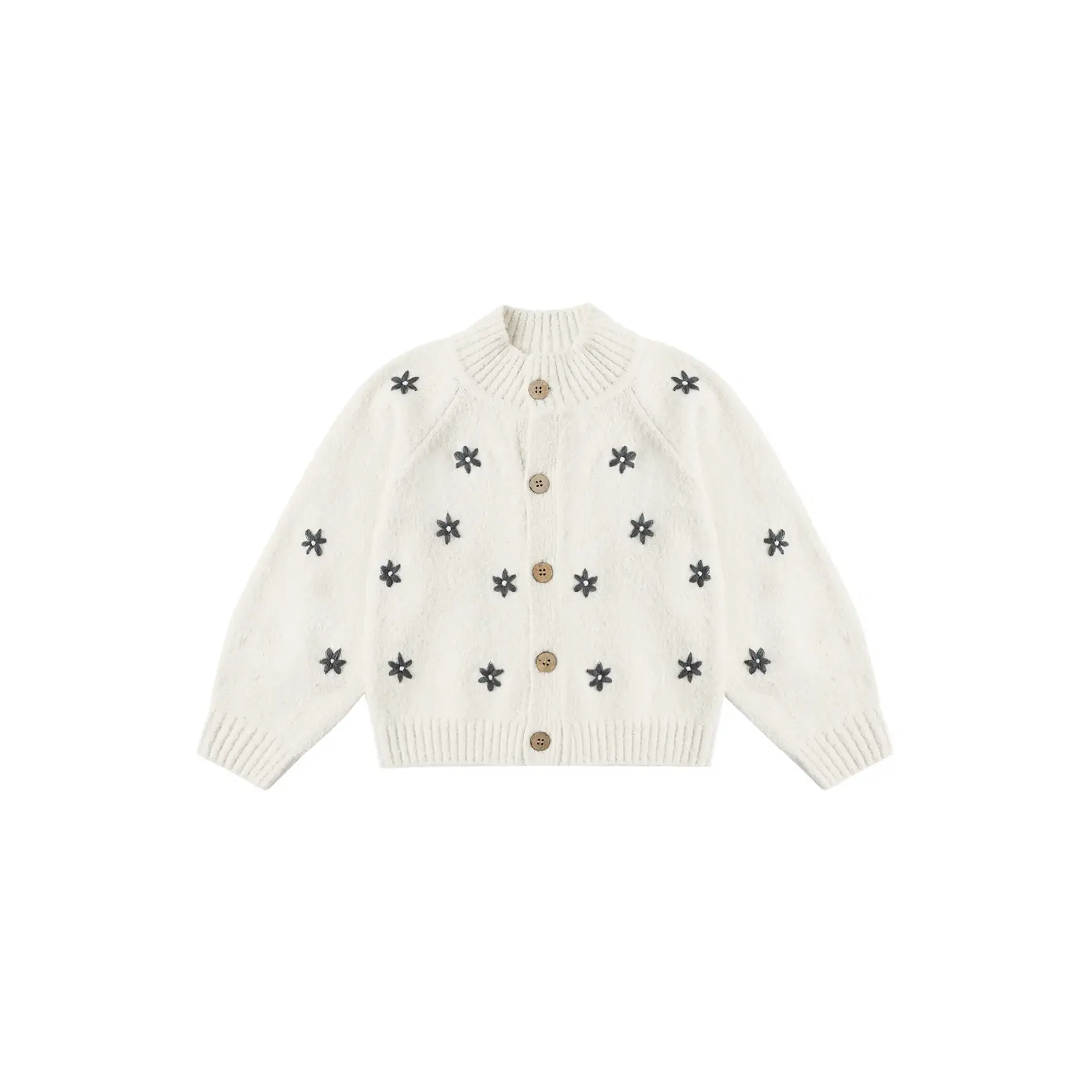 Rylee + Cru Rylee + Cru Natural Midnight Daisy Tulip Cardigan