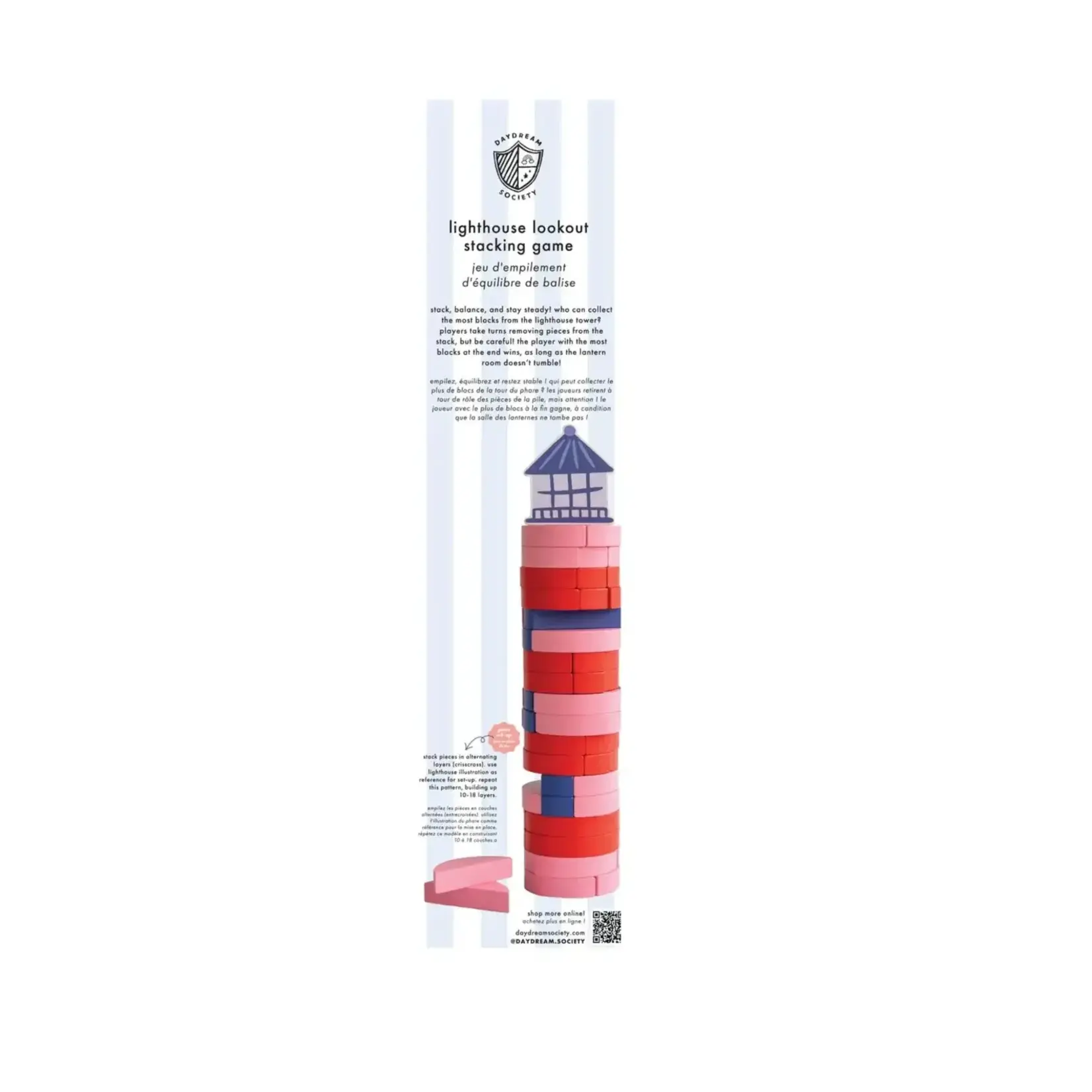 Jollity & Co Jollity & Co Seaside Lighthouse Lookout Stacking Game