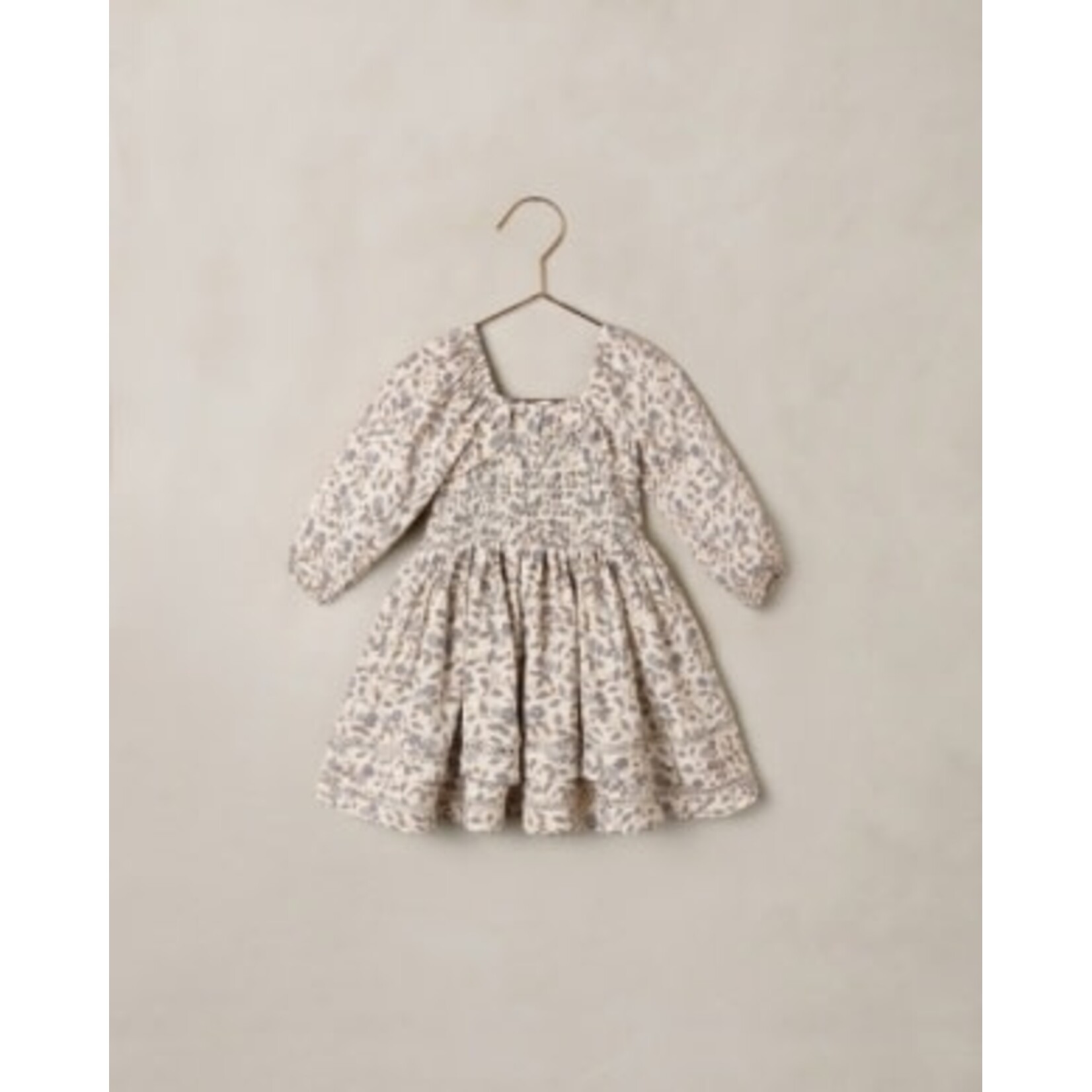 Noralee Noralee Natural Blue Garden Elodie Dress