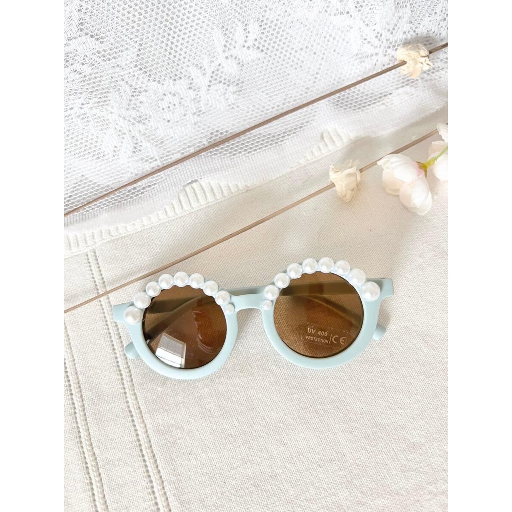 Ce Ce Co Ce Ce Co Blue Pastel Pearl Sunglasses