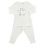 Oh Baby! Oh Baby Cream Lil Bro Fog 2PC Set