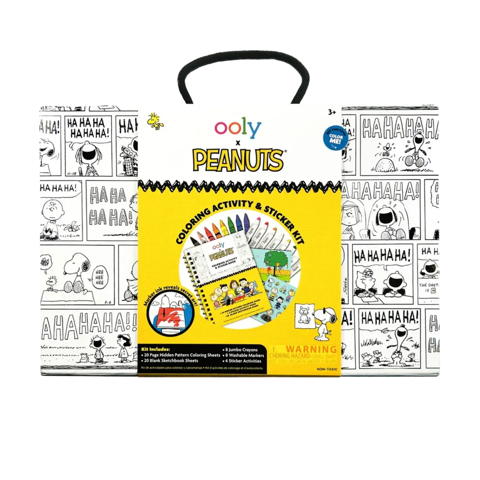 Ooly Ooly x Peanuts Coloring Activity & Sticker Kit