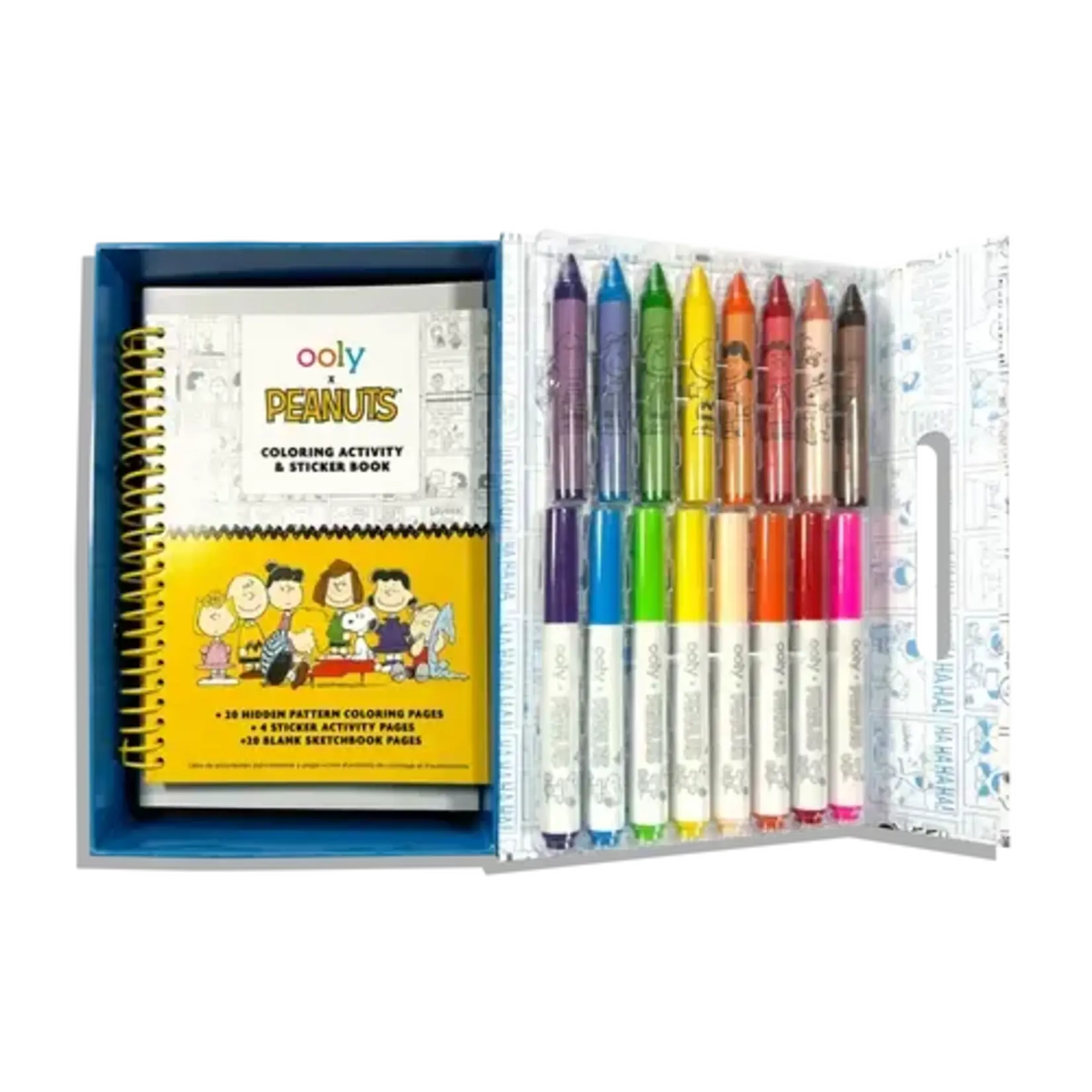 Ooly Ooly x Peanuts Coloring Activity & Sticker Kit