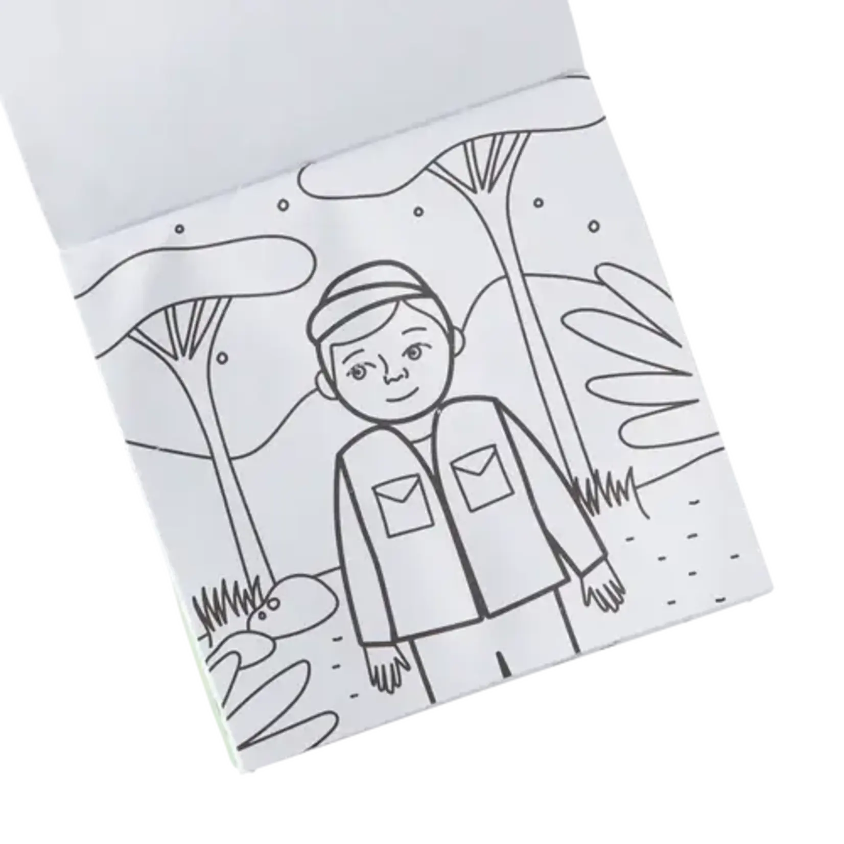 Ooly Ooly Carry-Along: Coloring Book Set - On Safari 10 PC Set