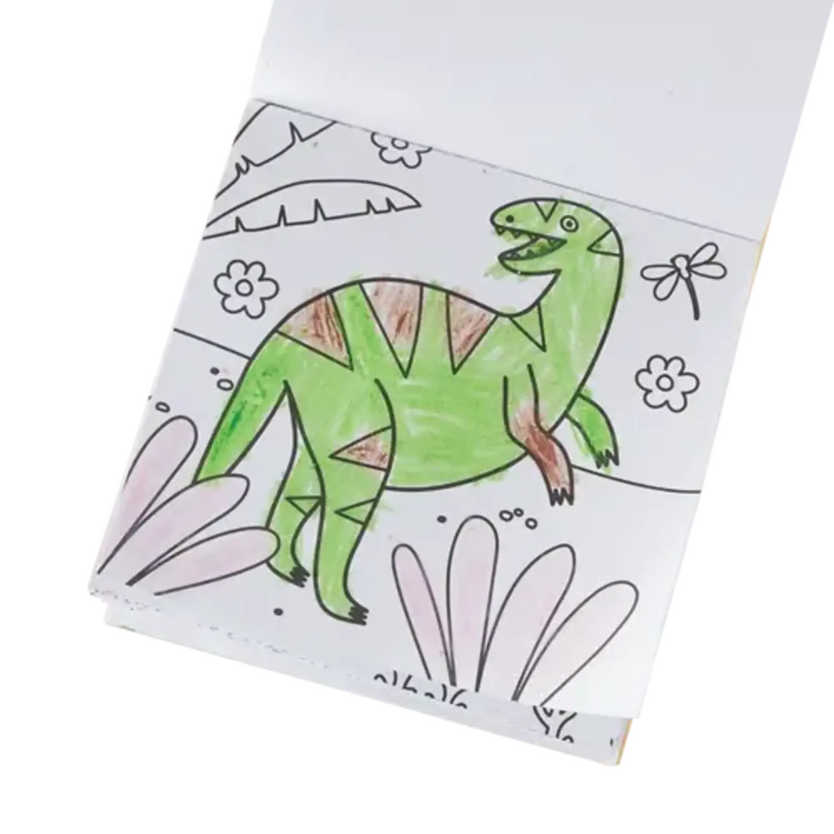 Ooly Ooly Carry-Along: Coloring Book Set - Dino Land 10 PC Set