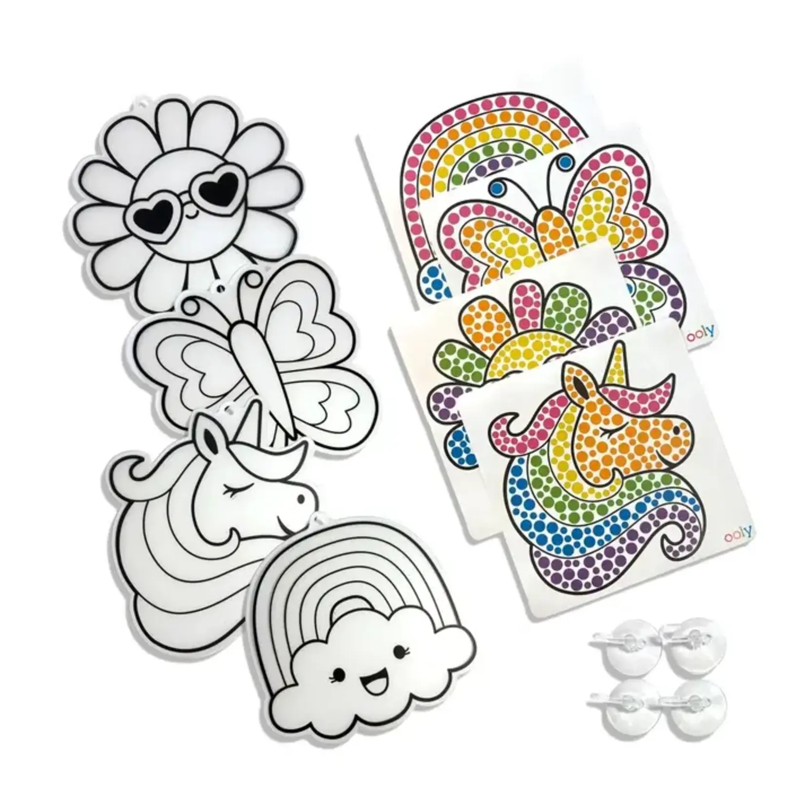 Ooly Ooly Sun Sparkles: Gem Suncatcher Kit - Rainbow Magic