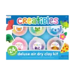 Ooly Ooly Creatibles: Air Dry Clay Deluxe Kit Set of 24 Colors + 3 Tools