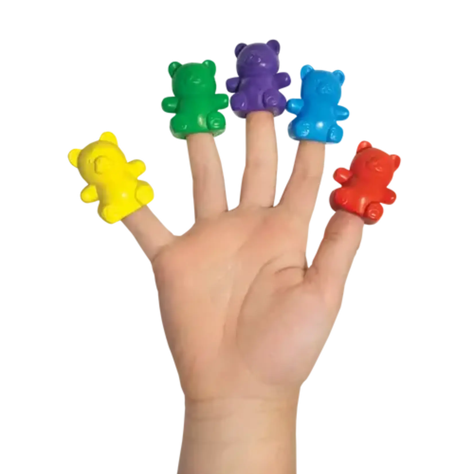 Ooly Ooly Cuddly Cubs: Bear Finger Crayons Set of 6