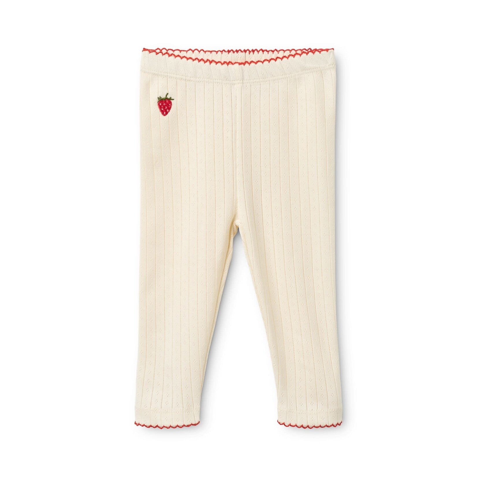 Floss Floss Gentle Cream Flora pointelle Cardigan And legging Set
