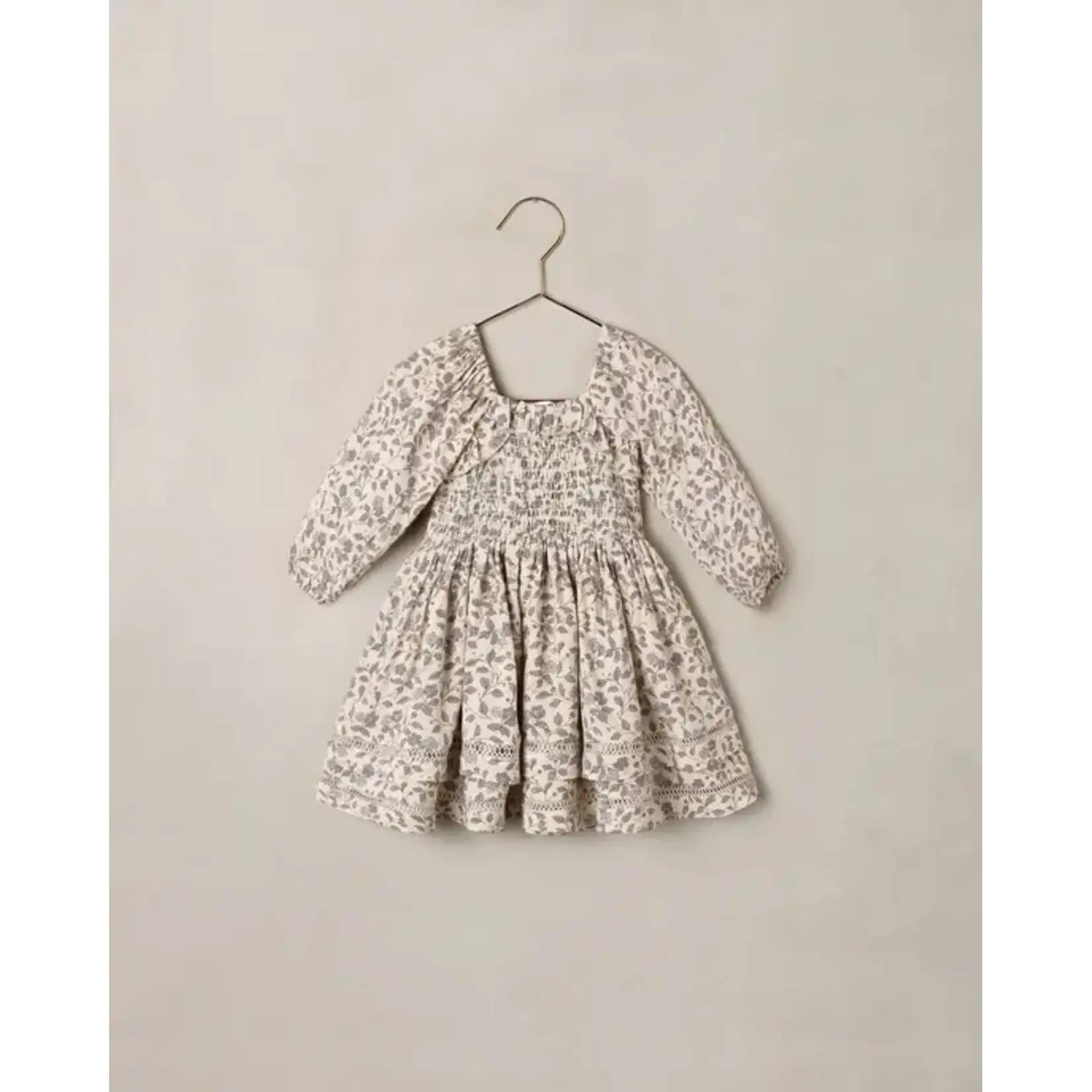 Noralee Noralee Natural Blue Garden Elodie Dress