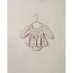 Noralee Noralee Natural Blue Garden Elodie Romper