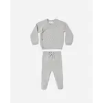 Quincy Mae Quincy Mae Cloud Knit Wrap Top & Pant Set