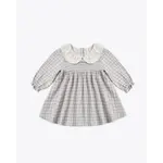 Quincy Mae Quincy Mae Cloud Blue Gingham Callie Dress