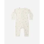 Quincy Mae Quincy Mar Natural Celestial Ribbed Baby Jumpsuit
