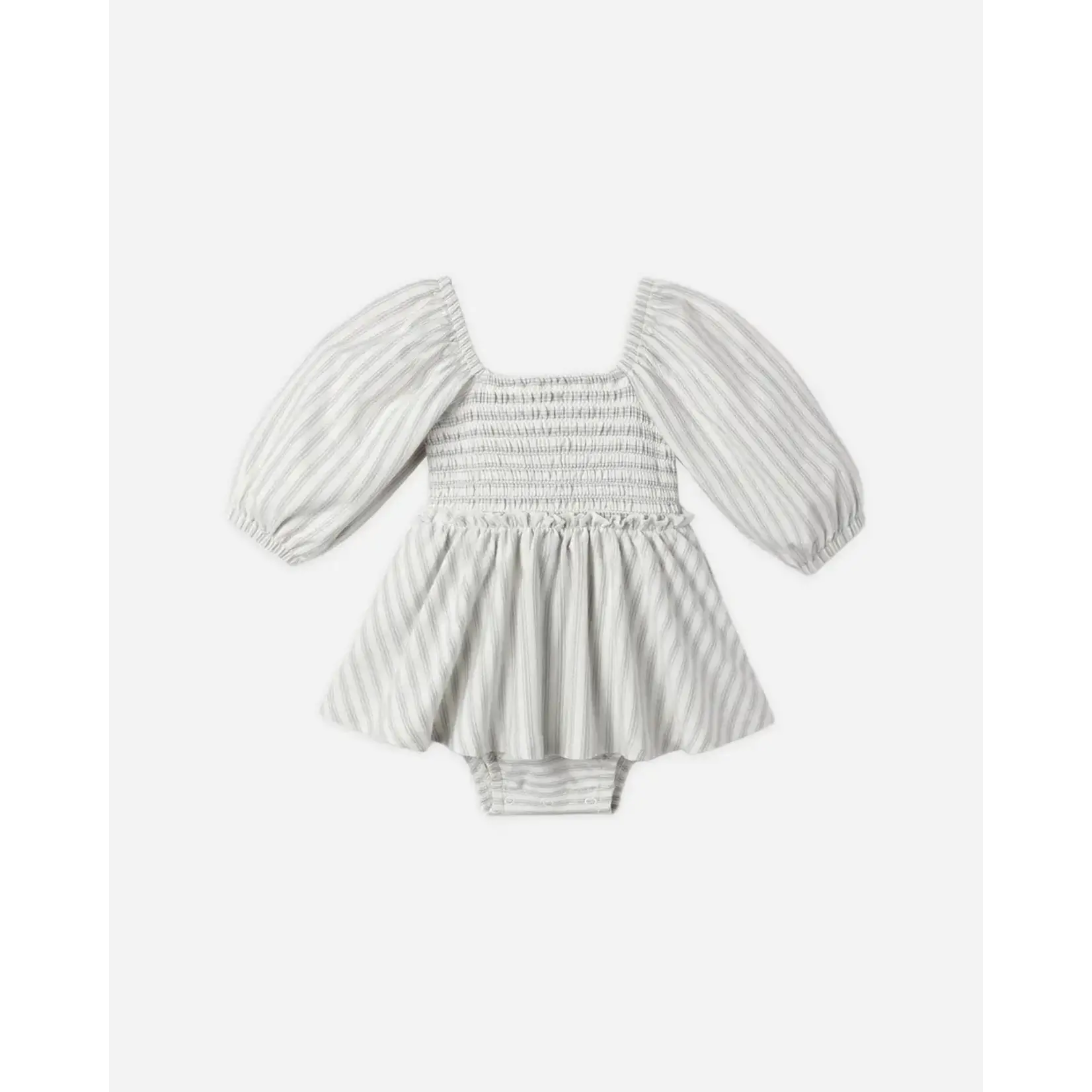 Quincy Mae Quincy Mae Cloud Stripe Lainey Romper