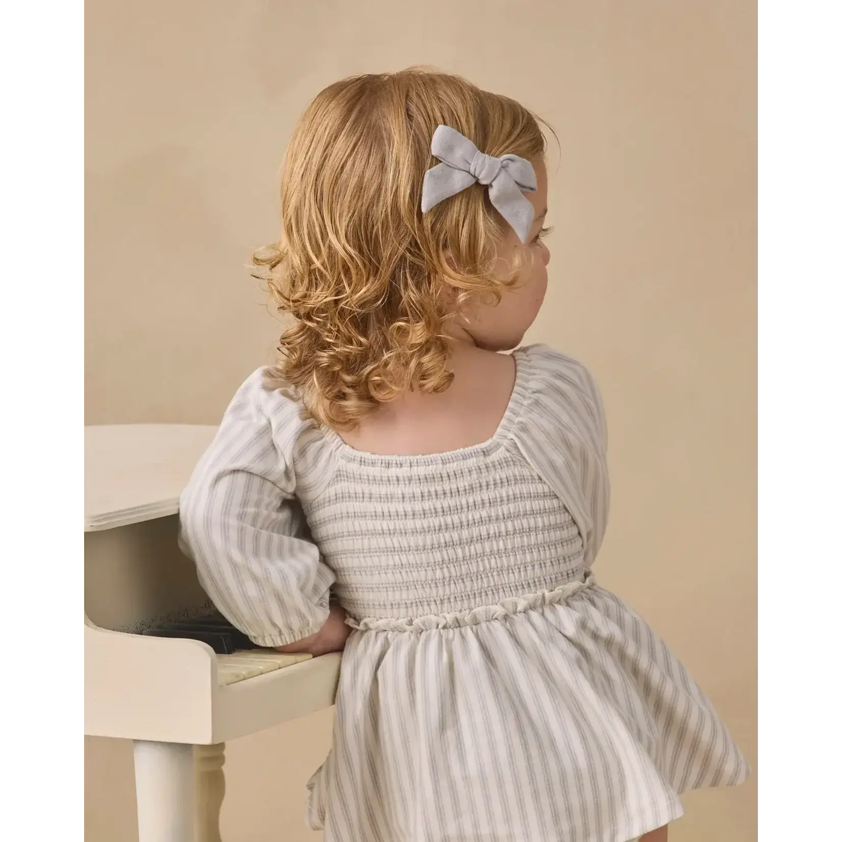Quincy Mae Quincy Mae Cloud Stripe Lainey Romper
