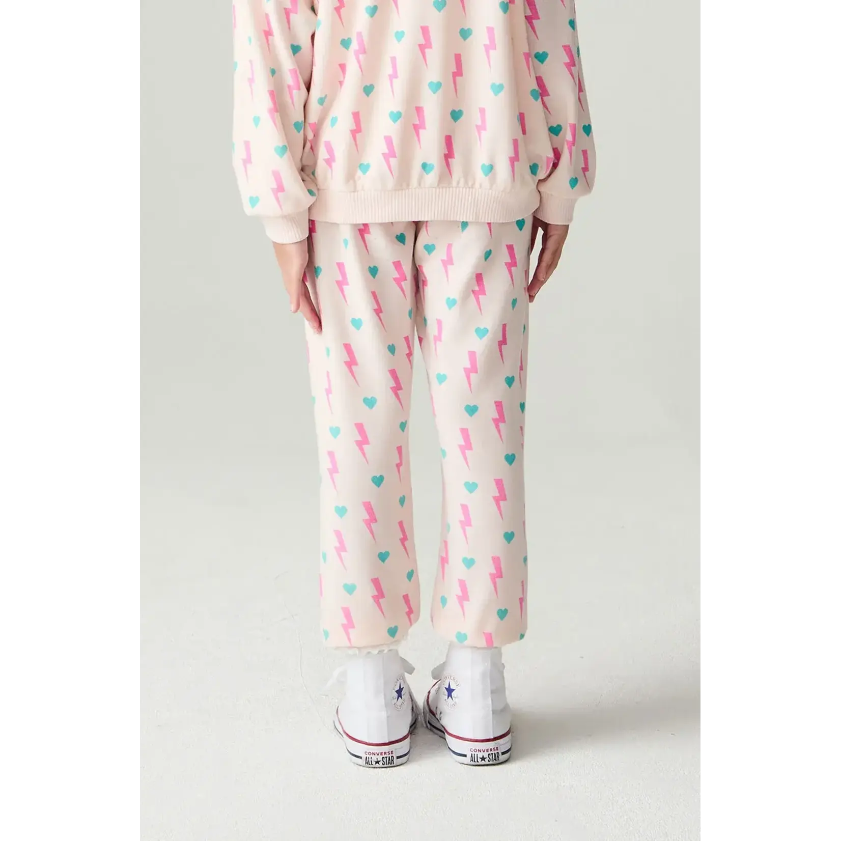 Chaser Chaser Mauvel Ditsy Hearts Pants