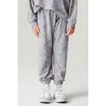 Chaser Chaser Heather Grey Bolt Hearts Pants