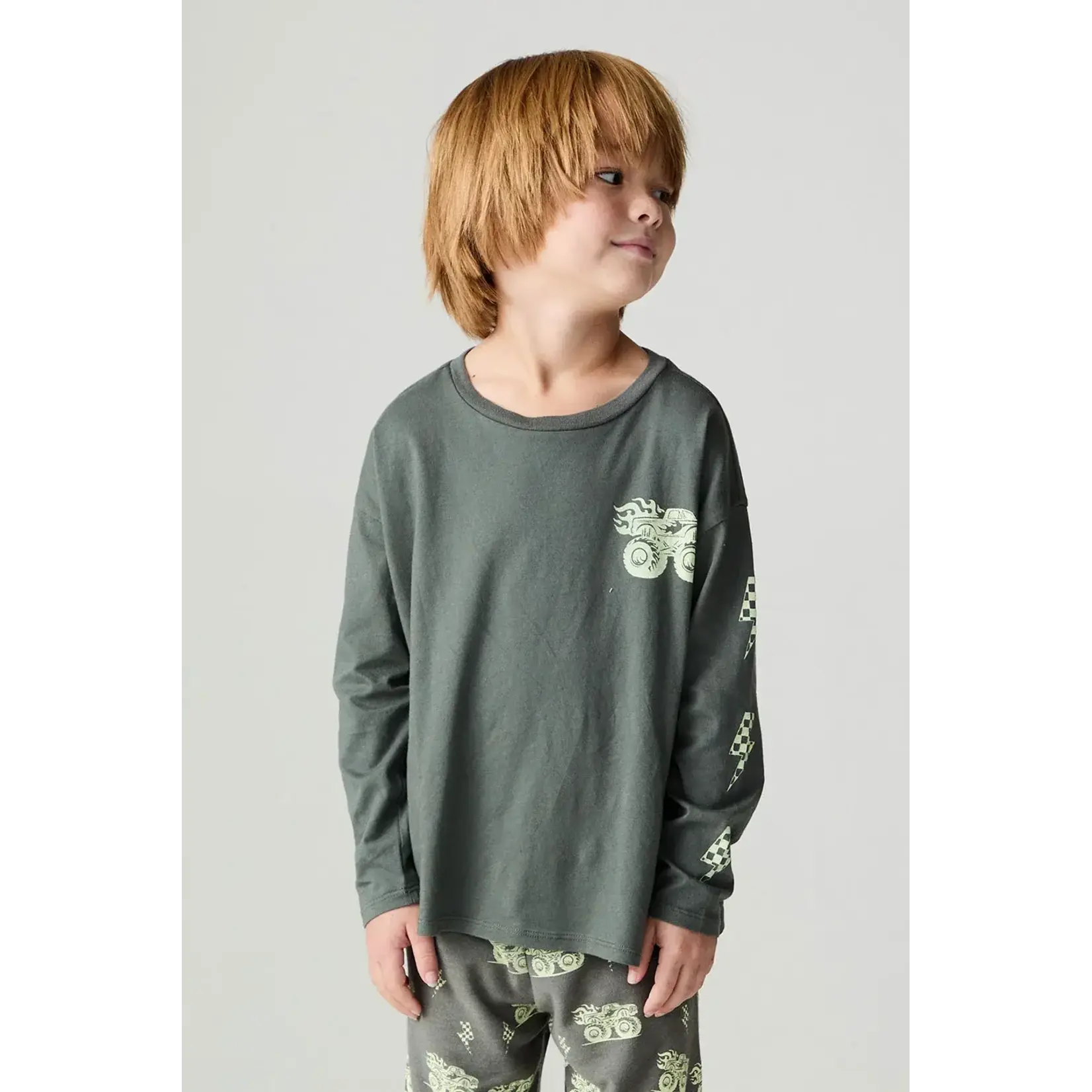 Chaser Chaser Safari Monster Truck L/S Top