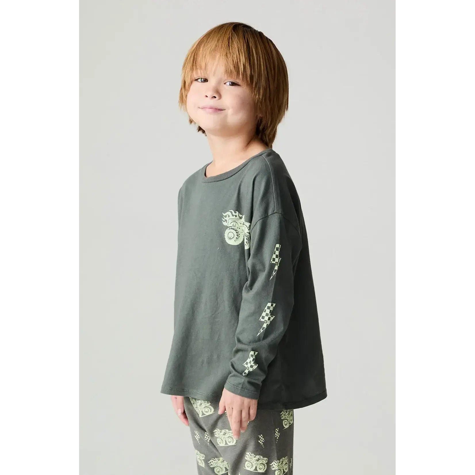 Chaser Chaser Safari Monster Truck L/S Top