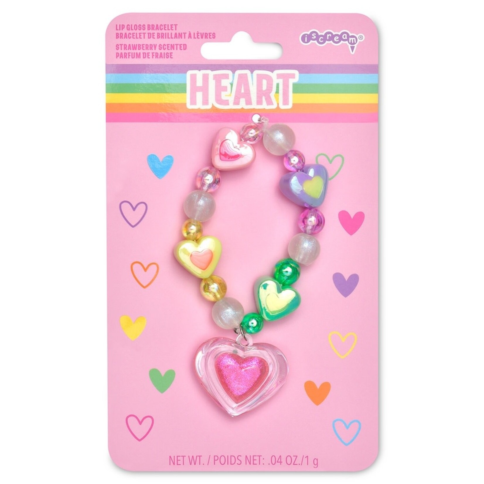 iscream Iscream Heart Lip Gloss Bracelet