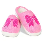iscream Iscream Pink Cozy Bows Slippers